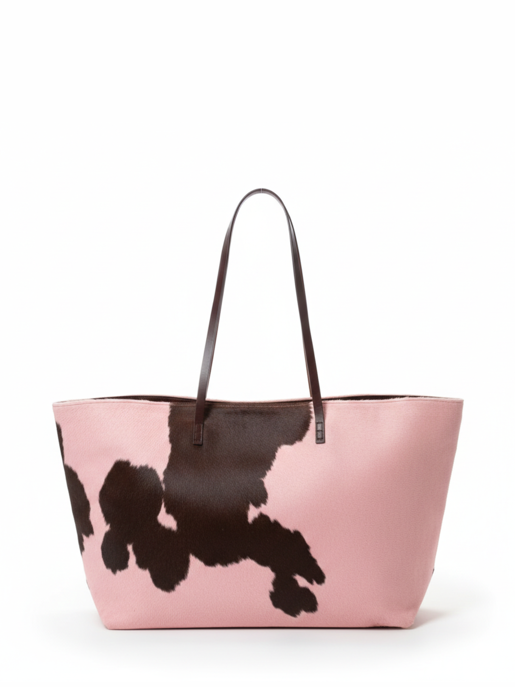 Fendi Vintage Pink Ponyhair Tote Bag