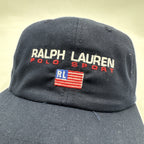 Polo Sport Ralph Lauren USA Flag Strapback Cap, Navy