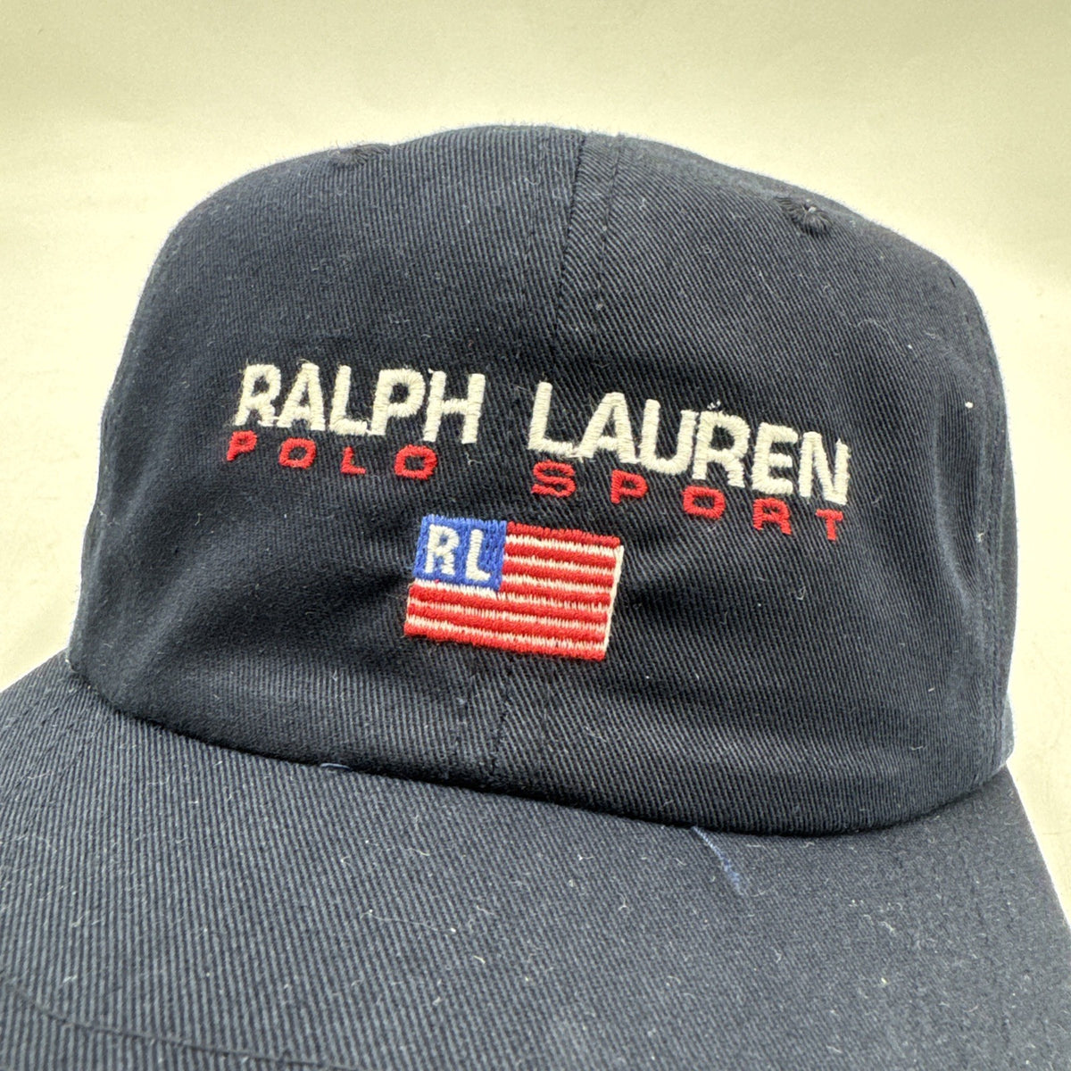 Polo Sport Ralph Lauren USA Flag Strapback Cap, Navy