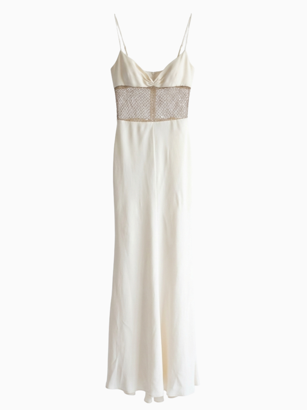 Valentino Spring/Summer 1997 Runway Sheer Embellished Gown