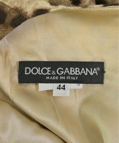 Dolce & Gabbana Leopard Print Dress, Brown
