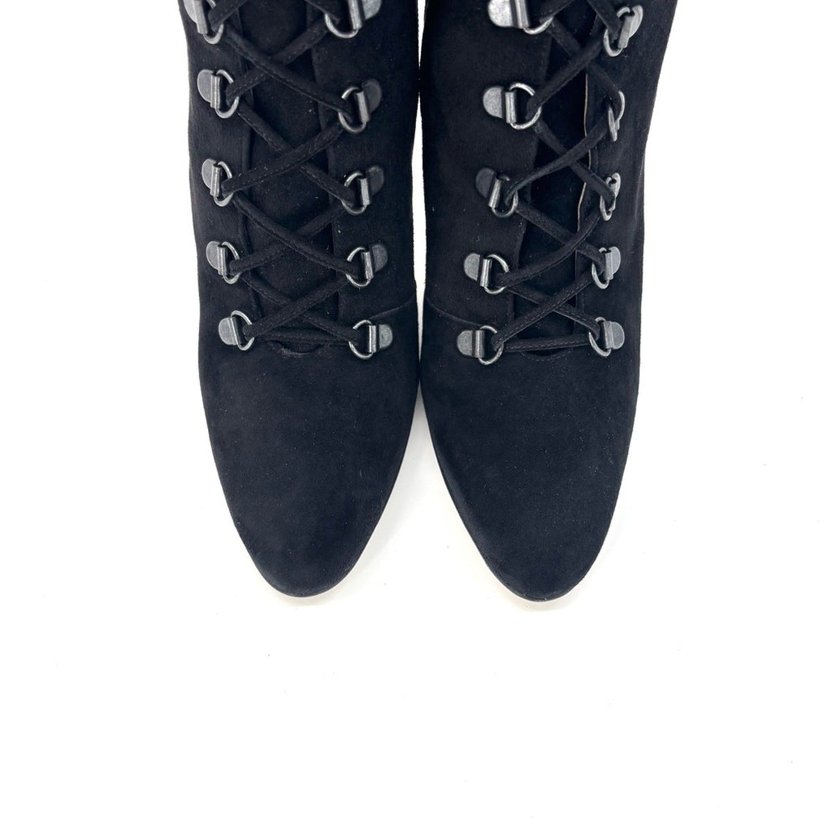 Manolo Blahnik Siouxi 105 Fringed Suede Knee-High Boots