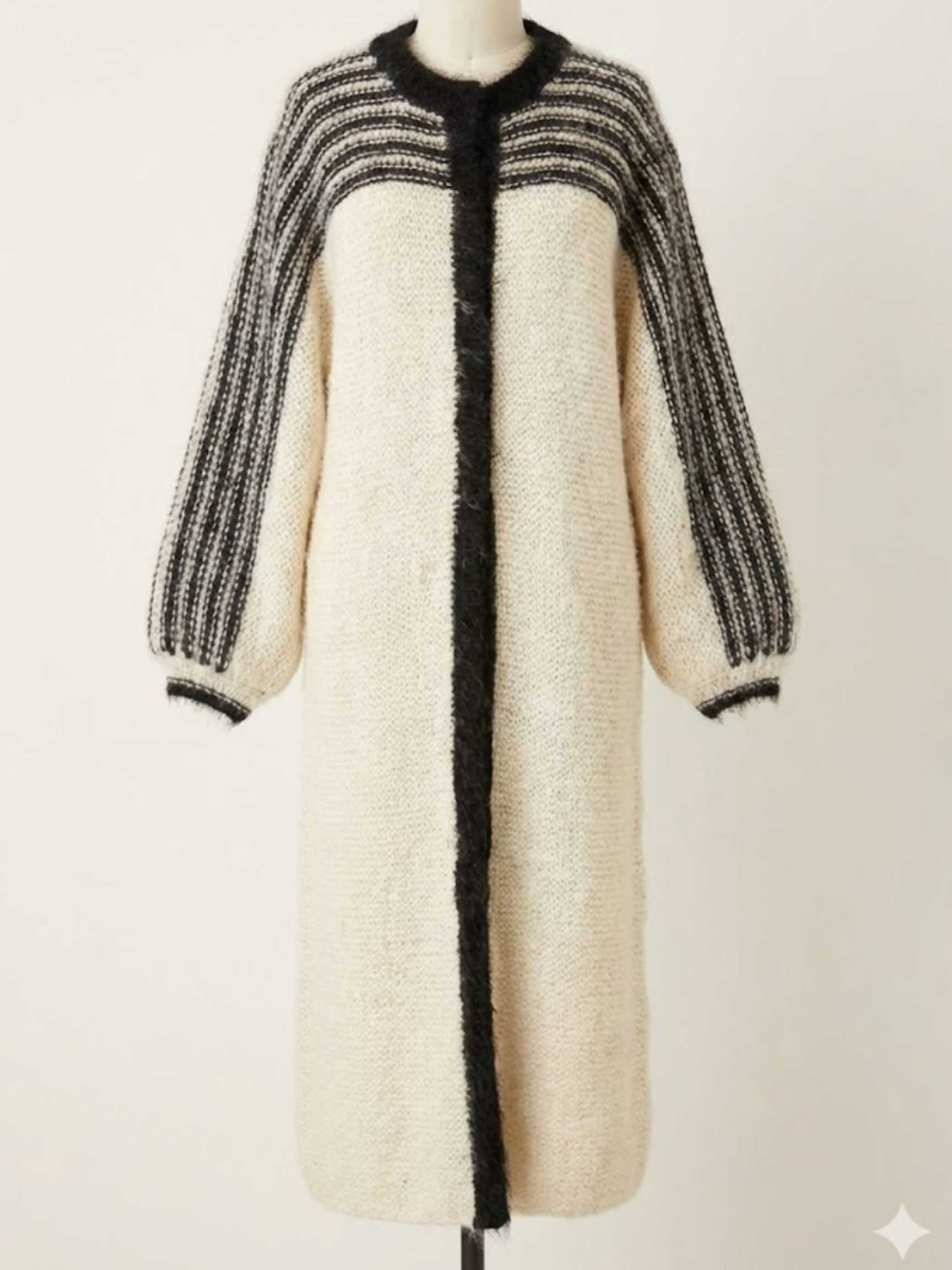 Vintage 80's Nannell Mohair Sweater Coat