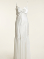 Vera Wang Lavender Label Champagne Mermaid Bridal Gown
