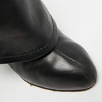 Giuseppe Zanotti Black Leather Mid-Calf Boots