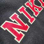 Nike Varsity Wool and Leather Jacket