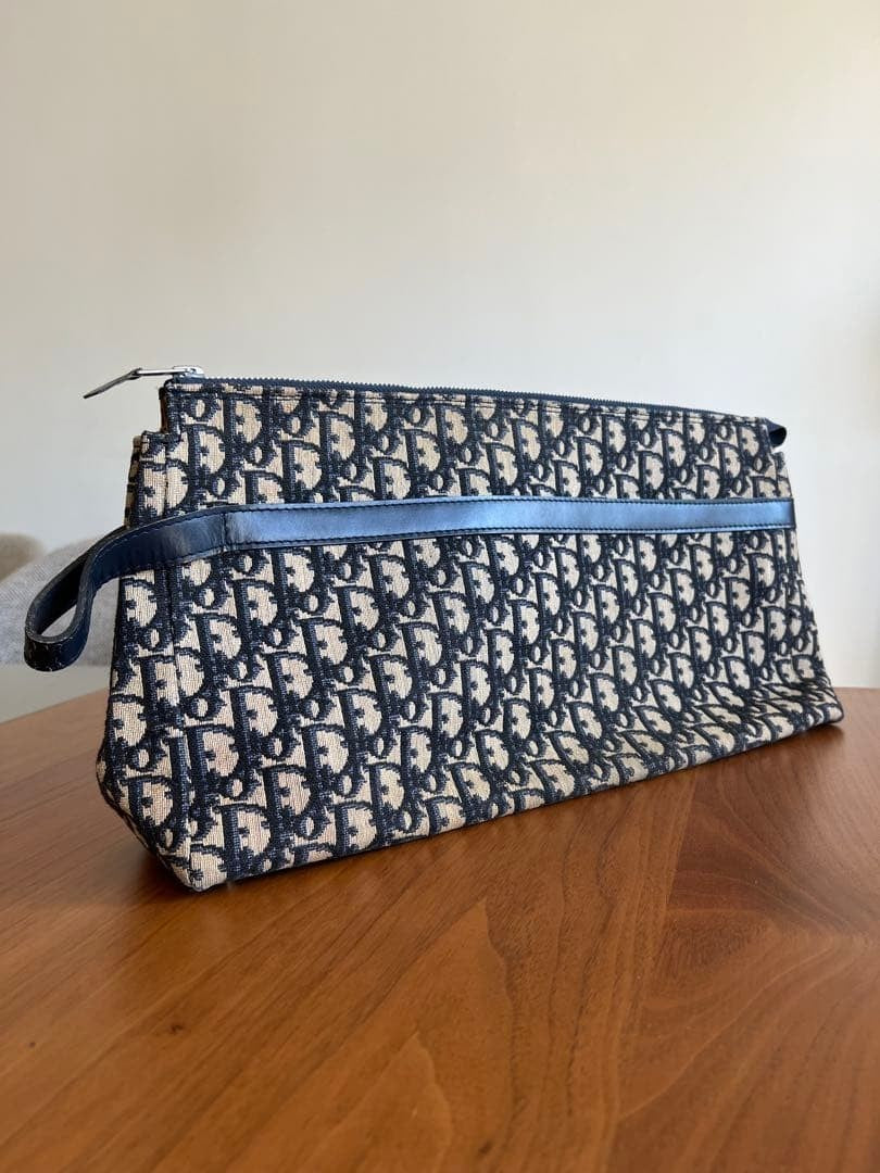 Christian Dior Trotter Oblique Clutch Bag