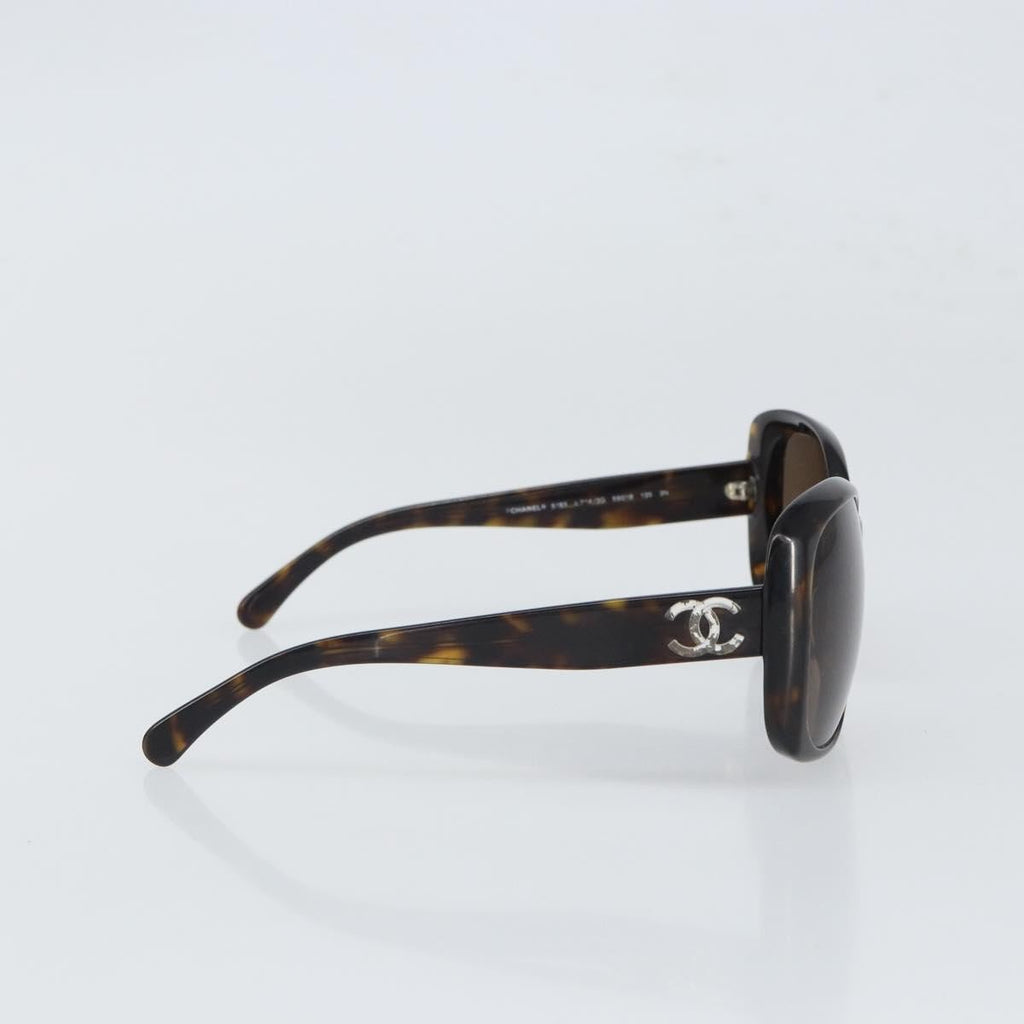 Chanel Black Plastic CC Sunglasses