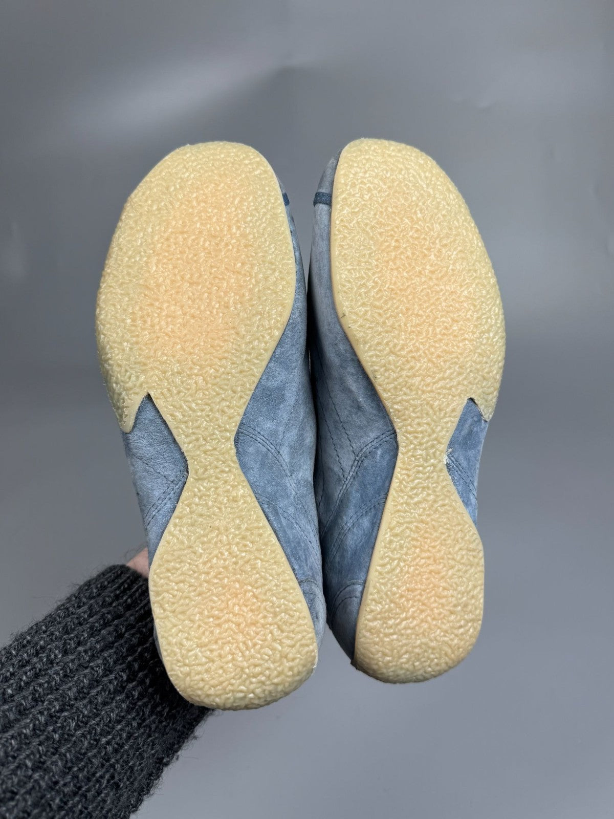 Puma Uke Vintage Blue Suede Sneakers, Women's US 7