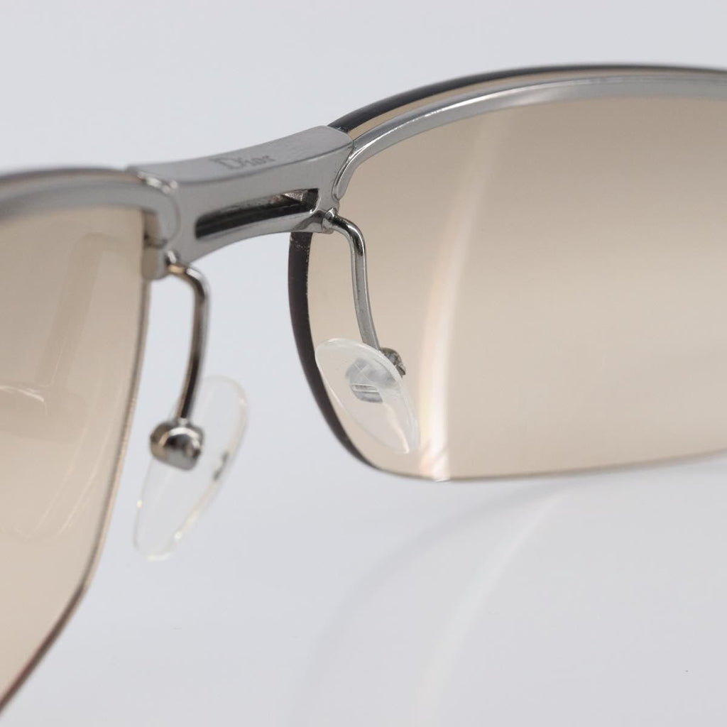Christian Dior Sunglasses, Brown Metal Frame