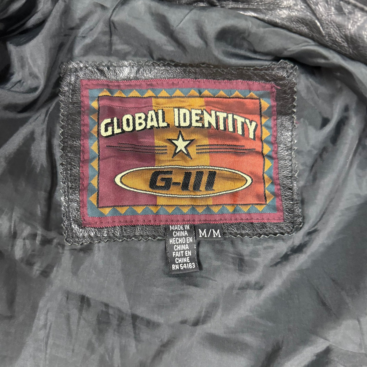 G-III Leather Bomber Jacket, Medium
