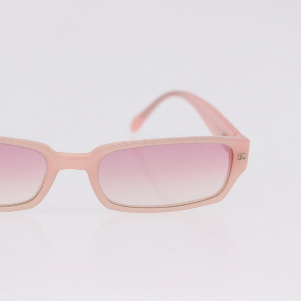 Chanel Pink Plastic CC Sunglasses