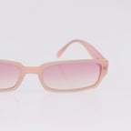 Chanel Pink Plastic CC Sunglasses