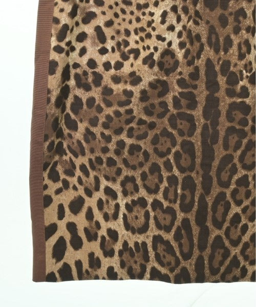 Dolce & Gabbana Leopard Print Dress, Brown