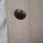 Wilsons Leather Maxima Beige Belted Short Leather Jacket