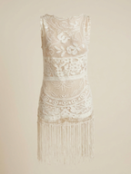 Vintage Dolce & Gabbana Lace Suede Top