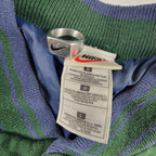 Nike Varsity Bomber Jacket in Blue and Green