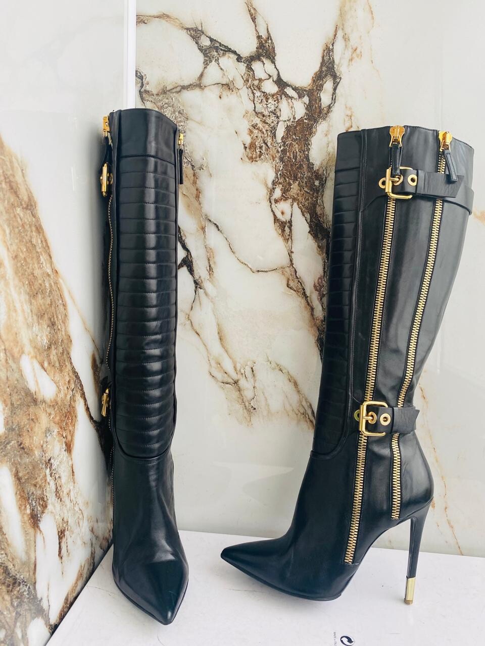 Gianmarco Lorenzi Heeled Boots, Size 37