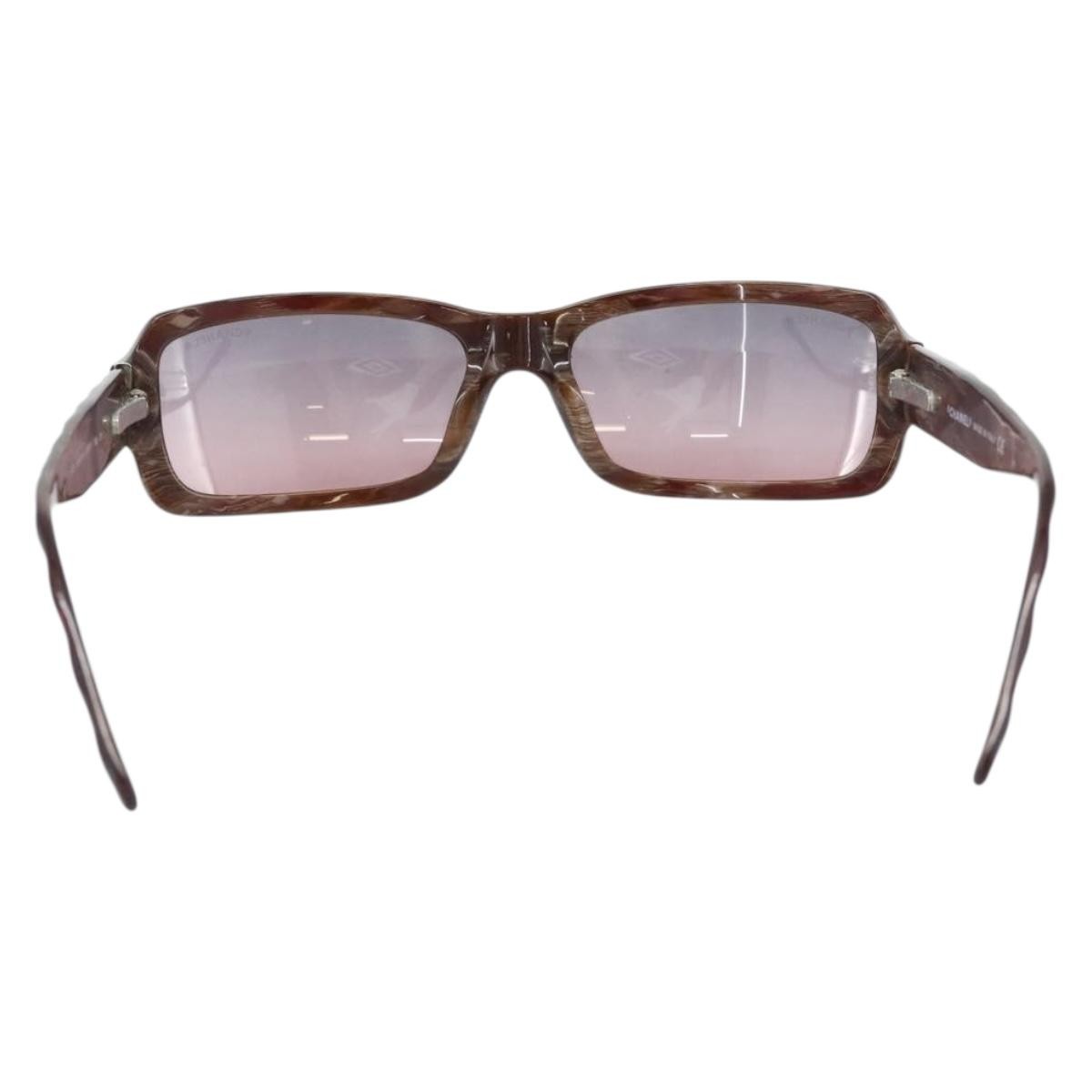 Chanel Sunglasses, Brown Plastic with CC Logo