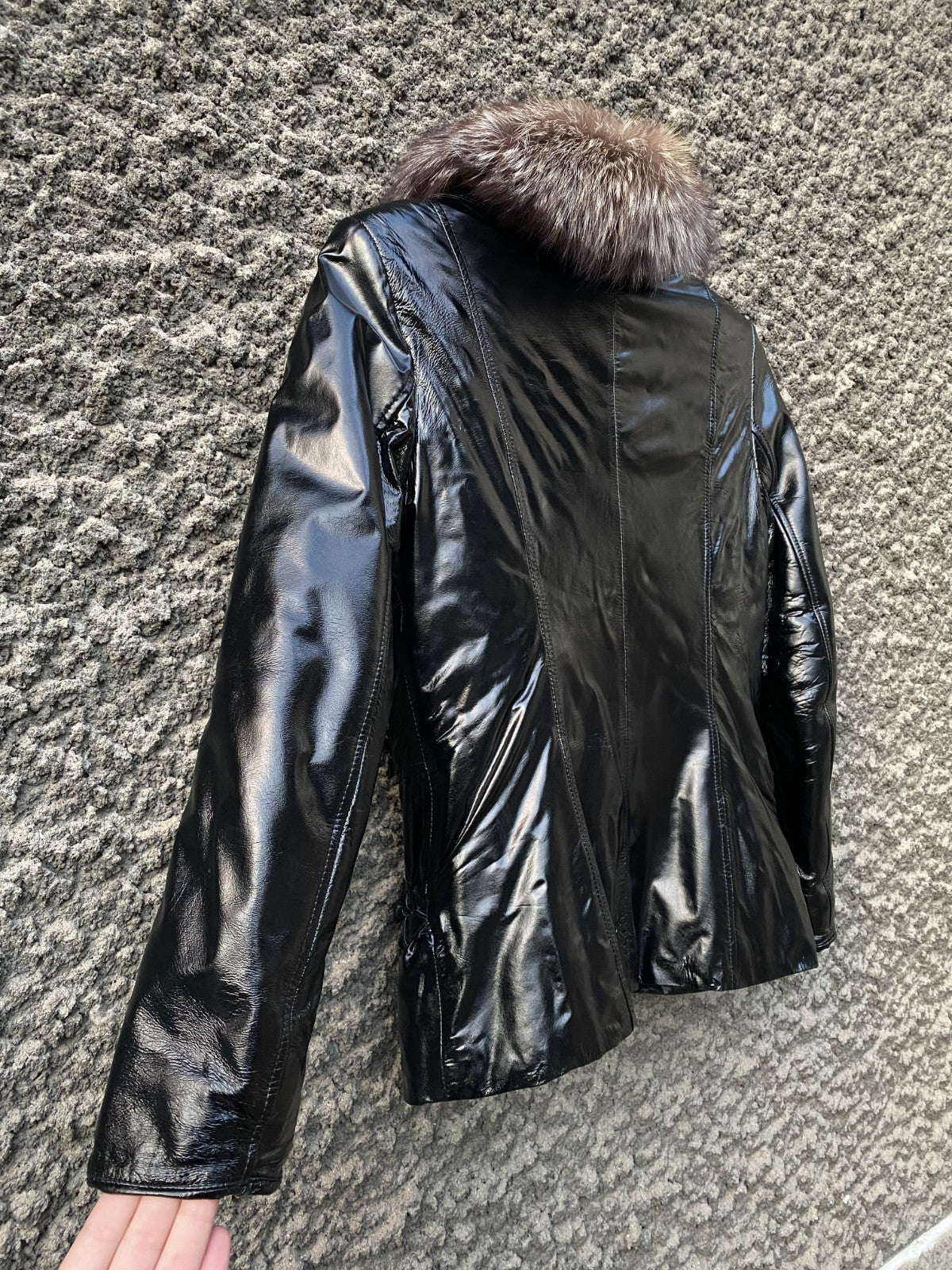 Vintage 90s Japanese Avant Garde Style Leather Jacket