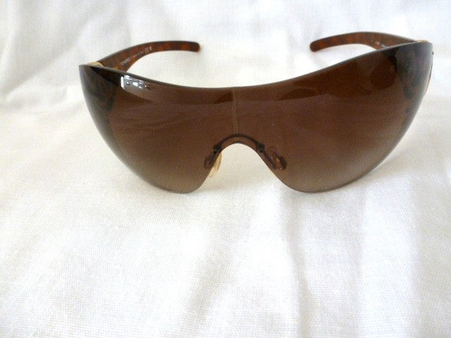 Chanel 4146 Oversized Wraparound Sunglasses