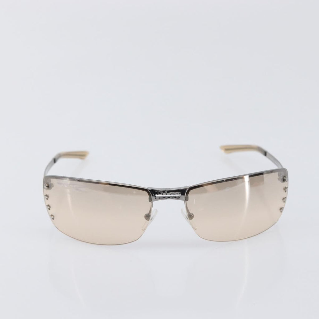Christian Dior Sunglasses, Brown Metal Frame