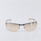 Christian Dior Sunglasses, Brown Metal Frame