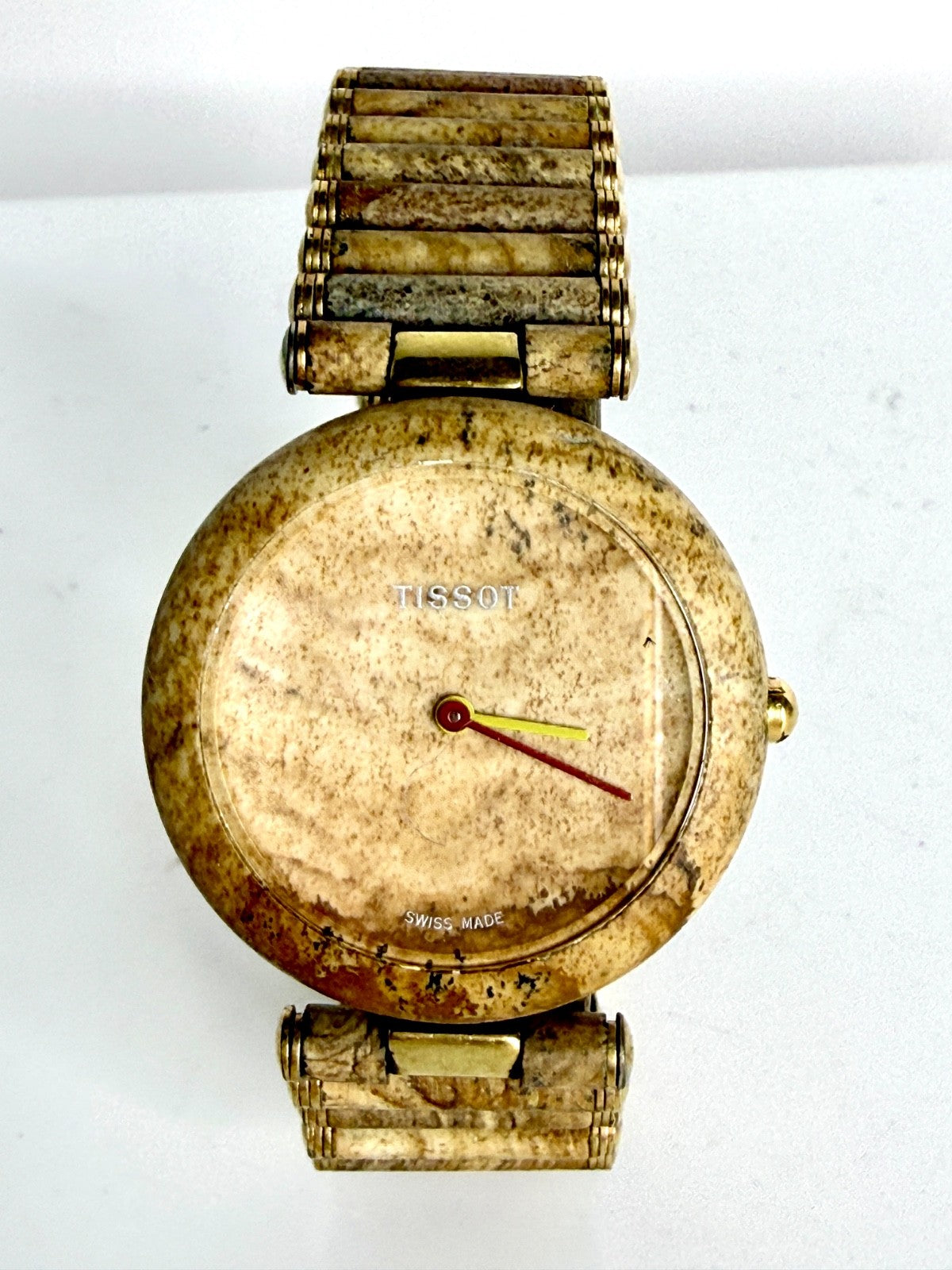 Tissot RockWatch R151 Marble Stone Bracelet Watch