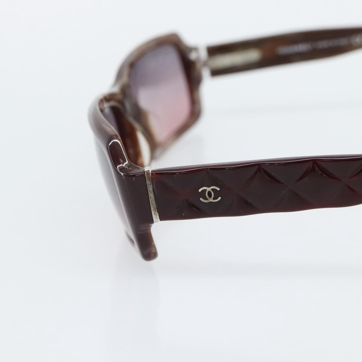 Chanel Sunglasses, Brown Plastic with CC Logo