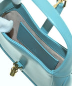 Gucci Jackie 1961 2Way Shoulder Bag in Light Blue Leather