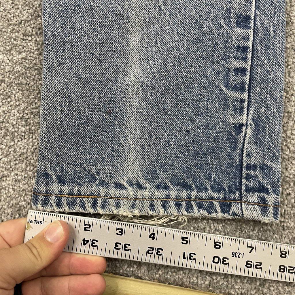 Levi's 505 Distressed Denim Jeans, Faded Wash