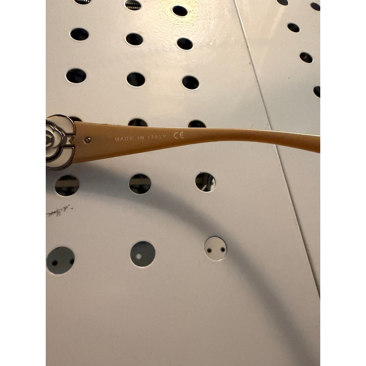 Chanel Y2K Camellia Flower Shield Sunglasses