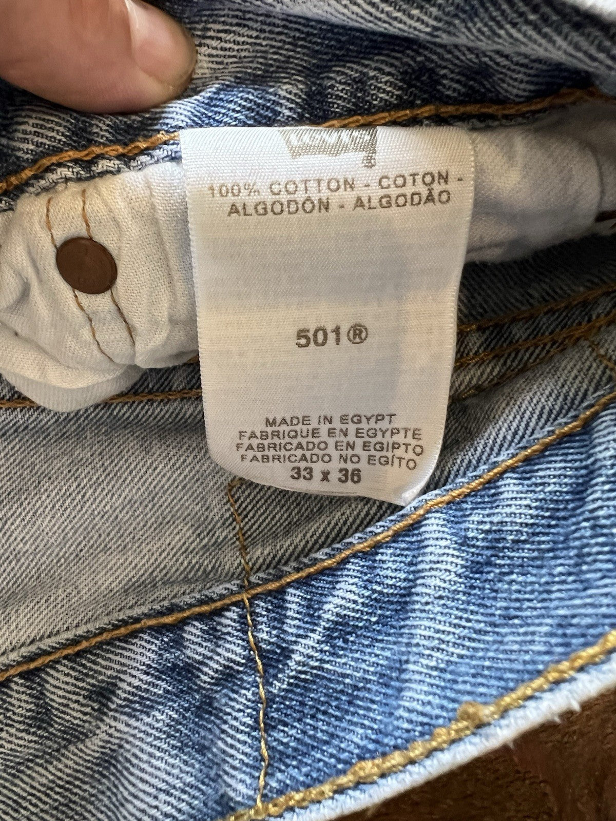 Levi's 501 Straight Fit Denim Jeans, Blue Light Wash