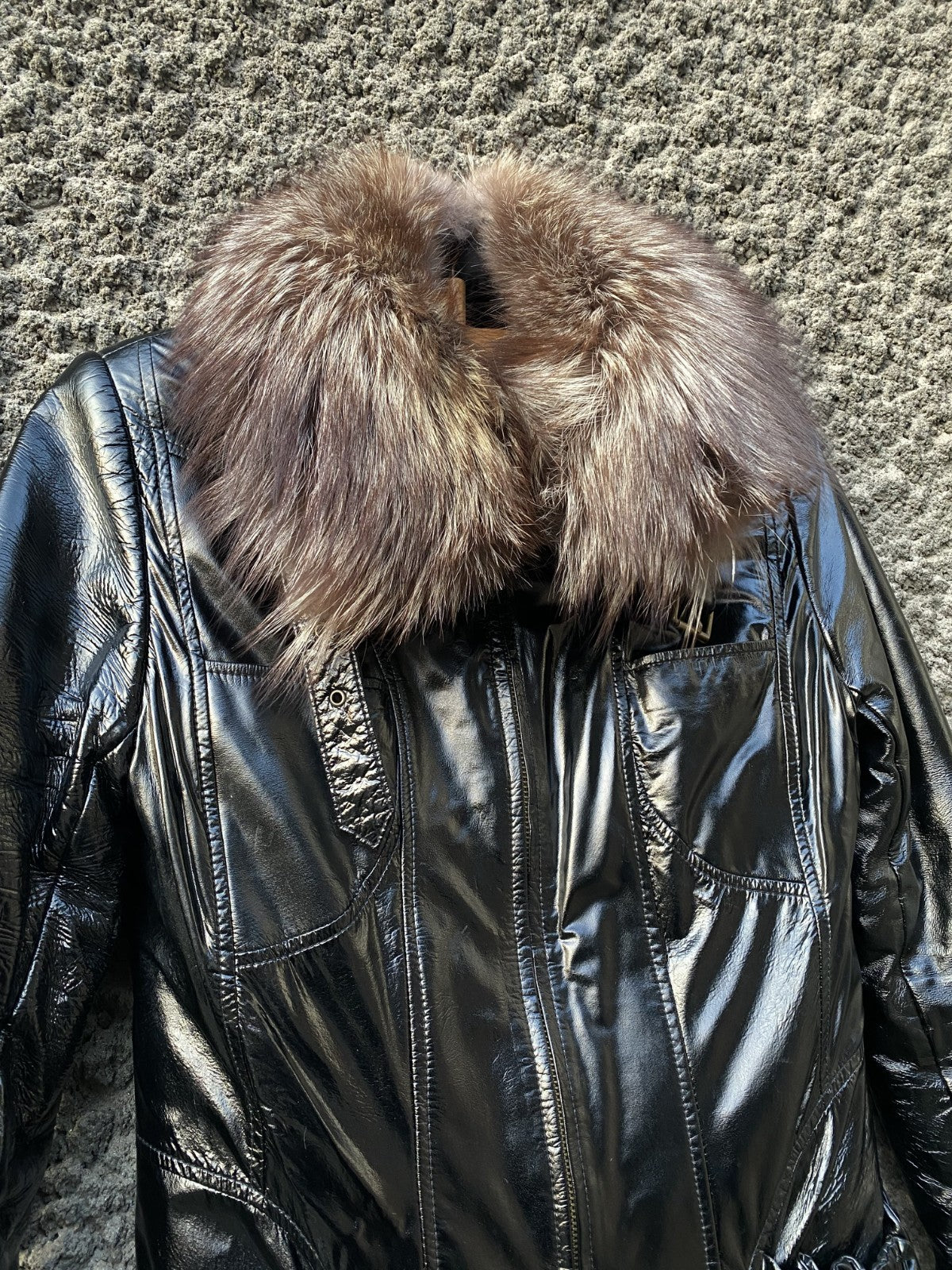 Vintage 90s Japanese Avant Garde Style Leather Jacket