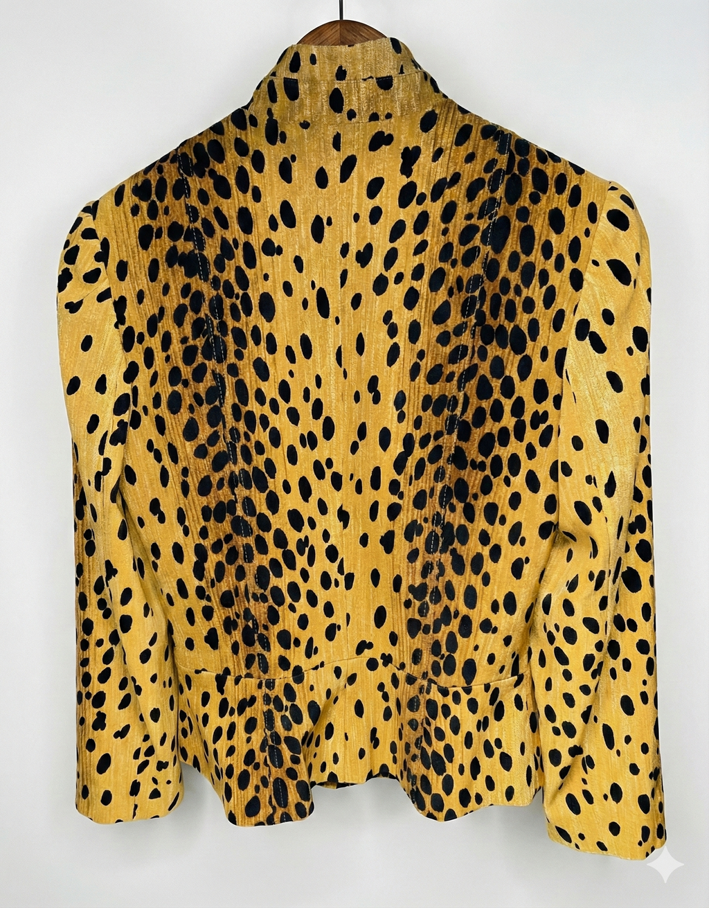 Vintage Alberto Makali Beaded Fitted Jacket Blazer (W6)