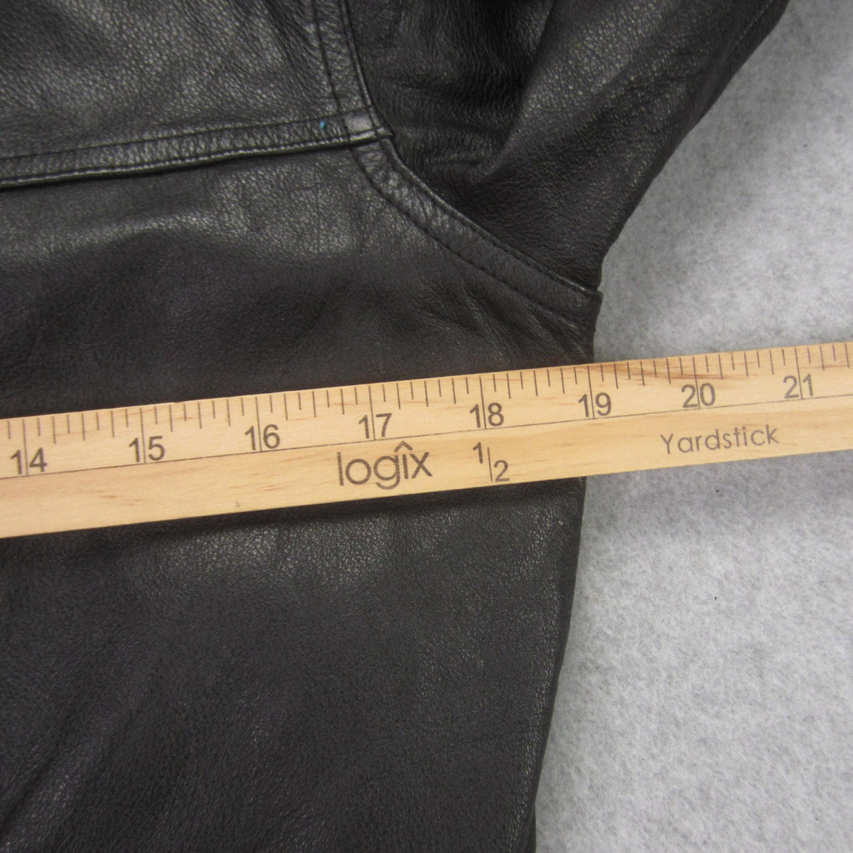 Wilsons Leather Jacket - Black Leather with Removable Thinsulate Liner