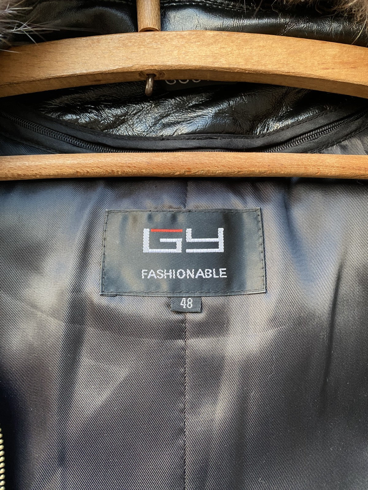 Vintage 90s Japanese Avant Garde Style Leather Jacket