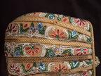 Judith Leiber Beaded Clutch, Gold Multicolor Floral