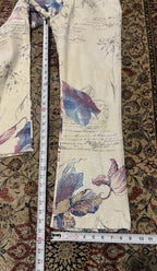 Roberto Cavalli Floral Embroidered Sequin Jeans