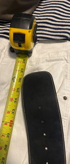 Doppiavita Italian Statement Belt in Leather &amp; Pony Hair