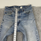Levi's 505 Distressed Denim Jeans, Faded Wash