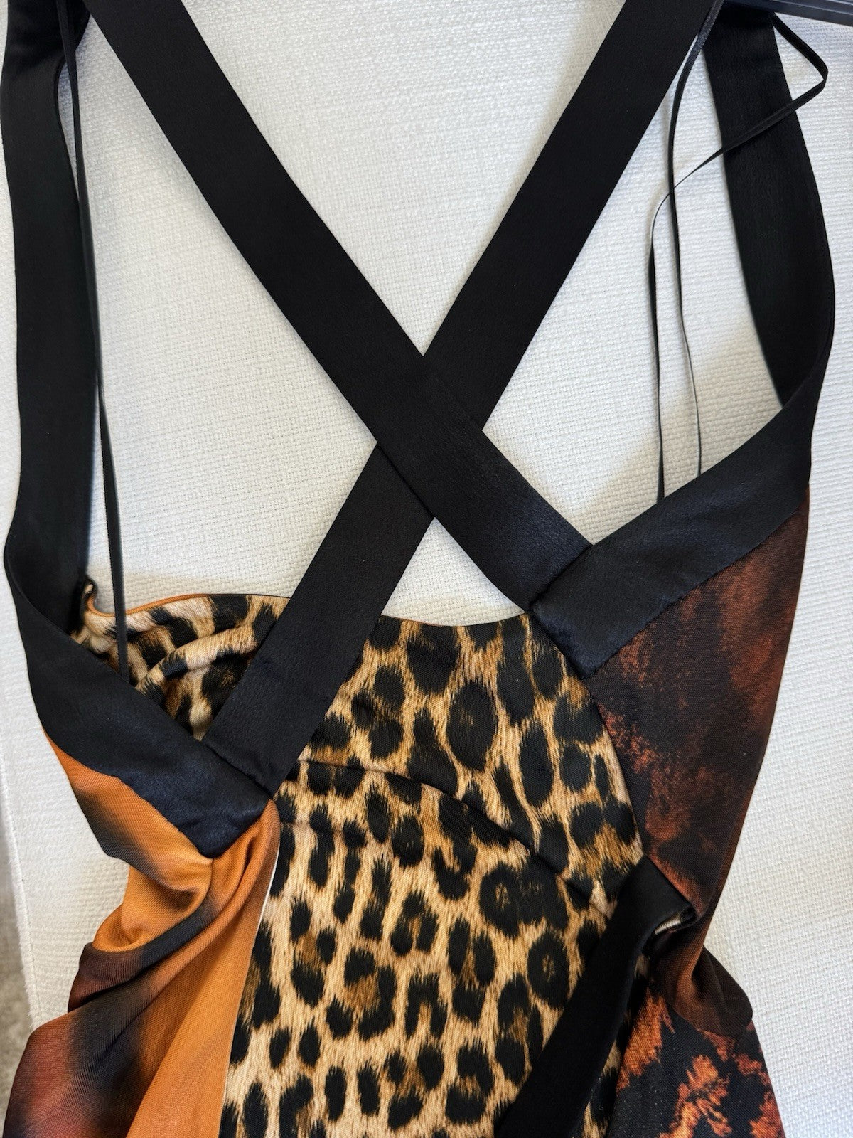 Roberto Cavalli Tiger Print Dress