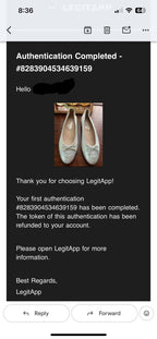 Chanel Ballet Flats, Plaster White with Mint and Silver Toe