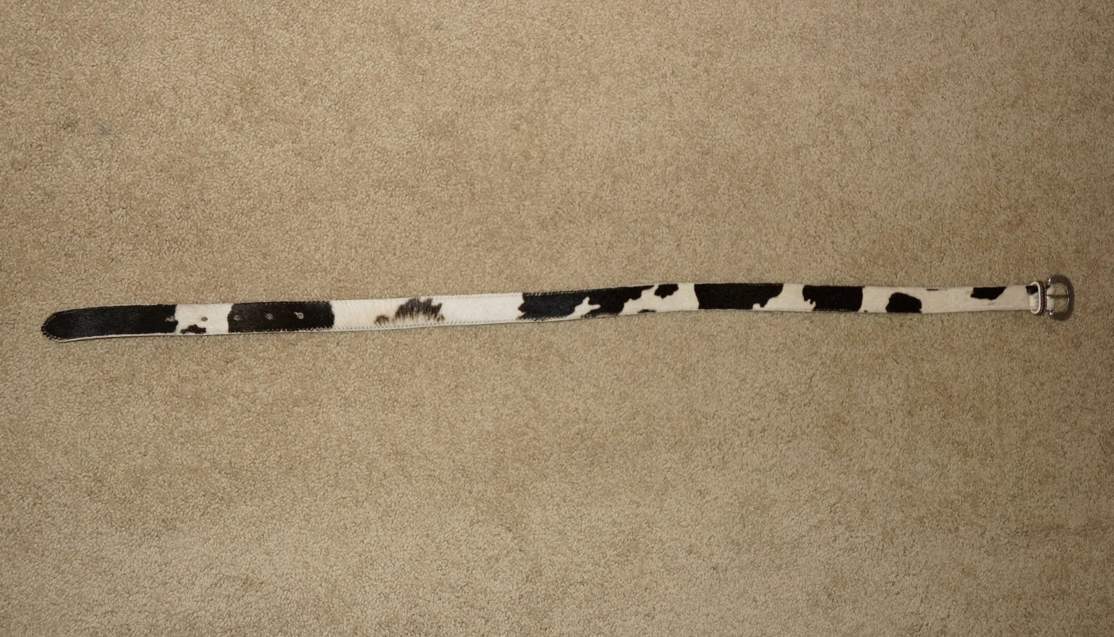Vintage Gap Cow Hair Leather Belt, Made in USA