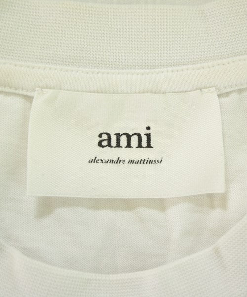 Ami White Cotton T-Shirt