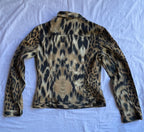 Just Cavalli Leopard Print Two-Piece Set