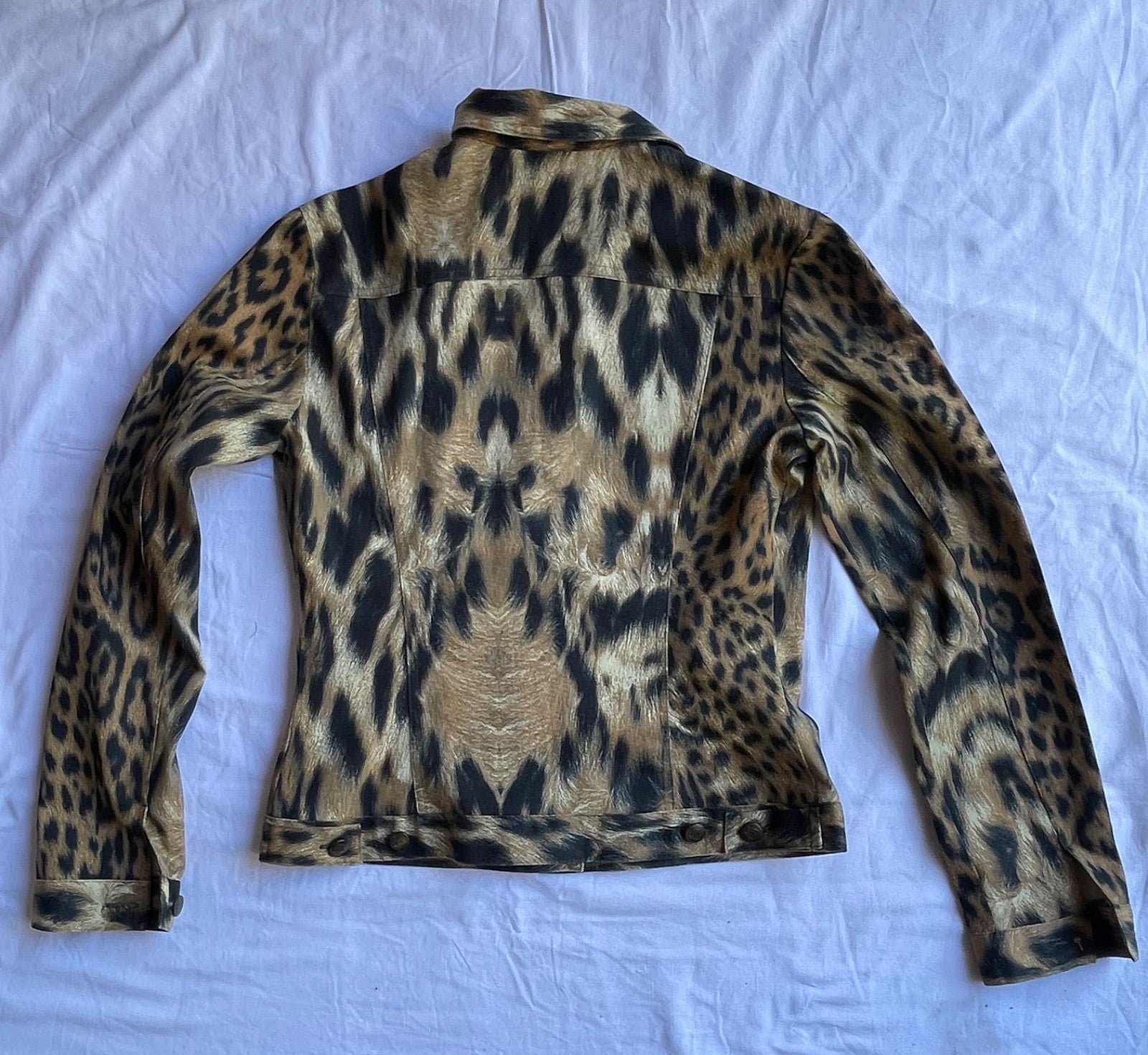 Just Cavalli Leopard Print Two-Piece Set