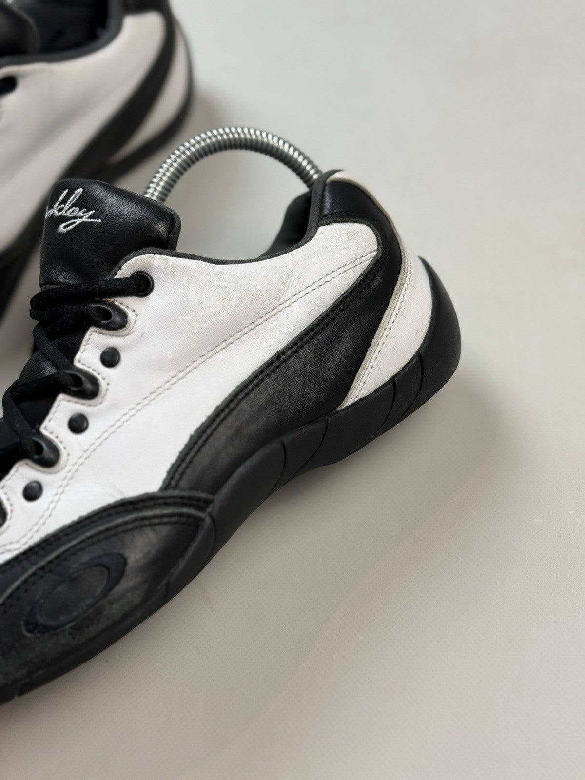 Oakley Leather Low Top Racing Sneakers