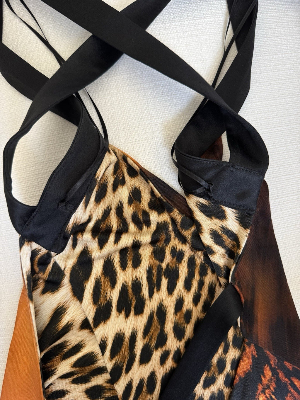 Roberto Cavalli Tiger Print Dress