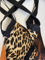 Roberto Cavalli Tiger Print Dress
